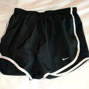 black nike shorts